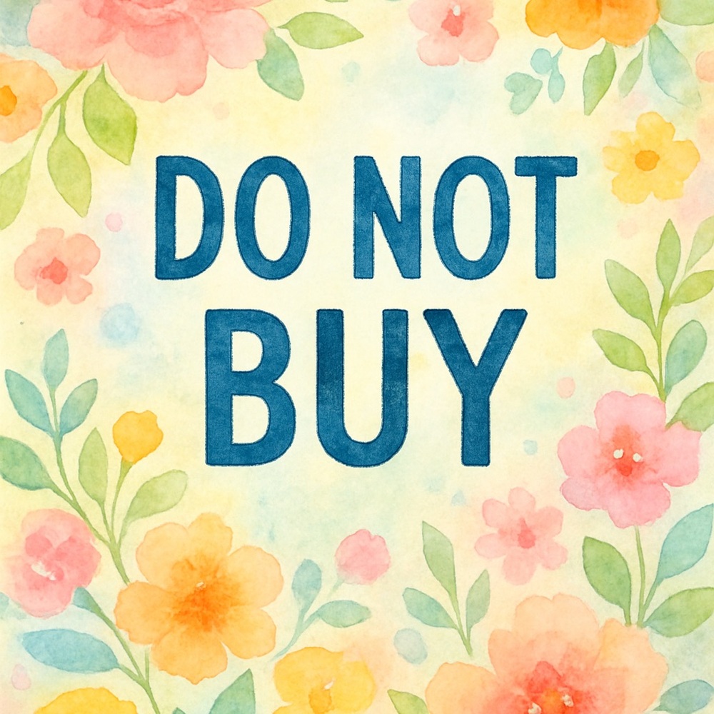 Do not buy